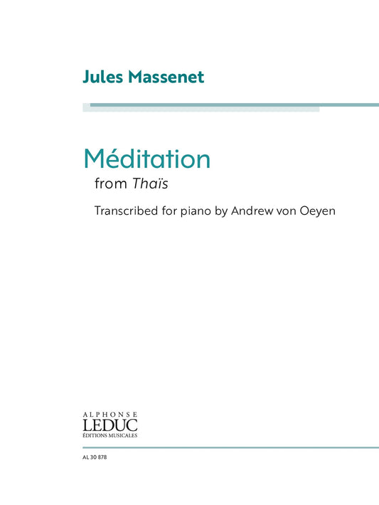 Méditation from Thaïs