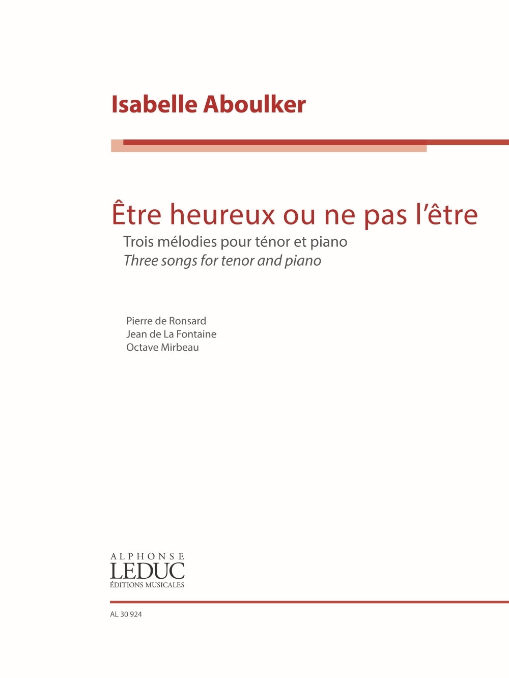 Être heureux ou ne pas l'être