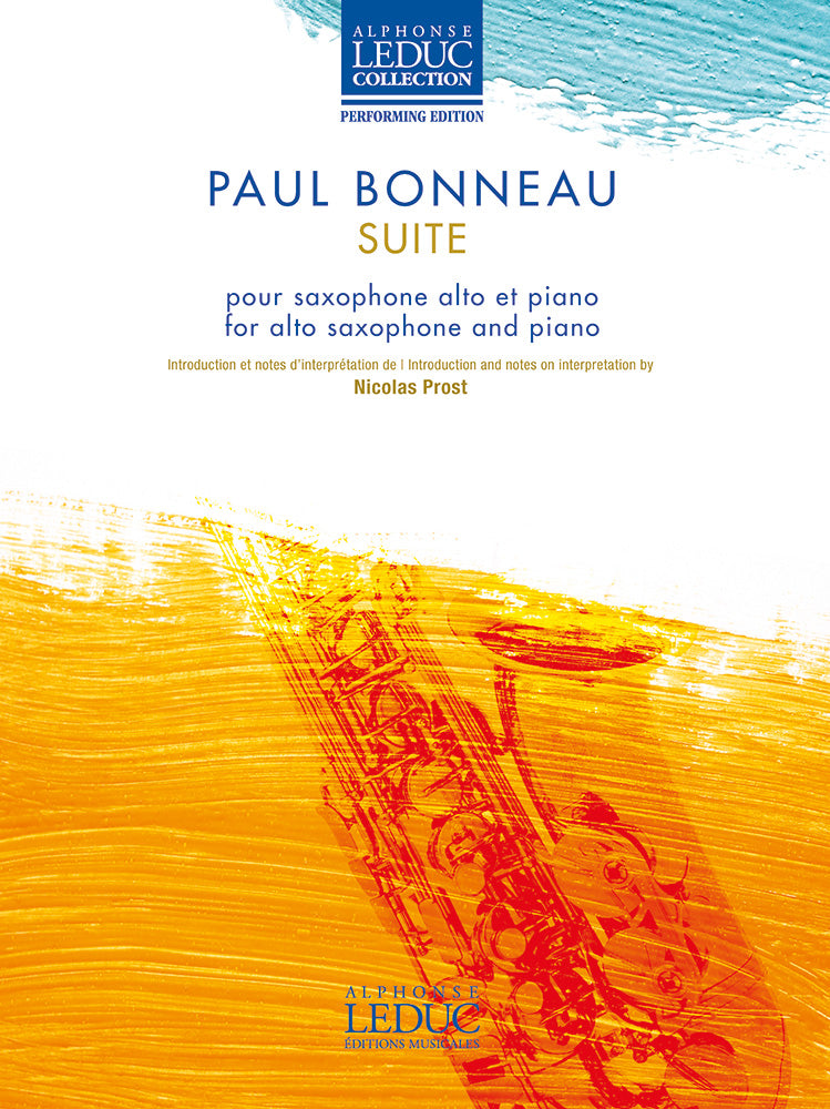 Suite pour saxophone alto et piano