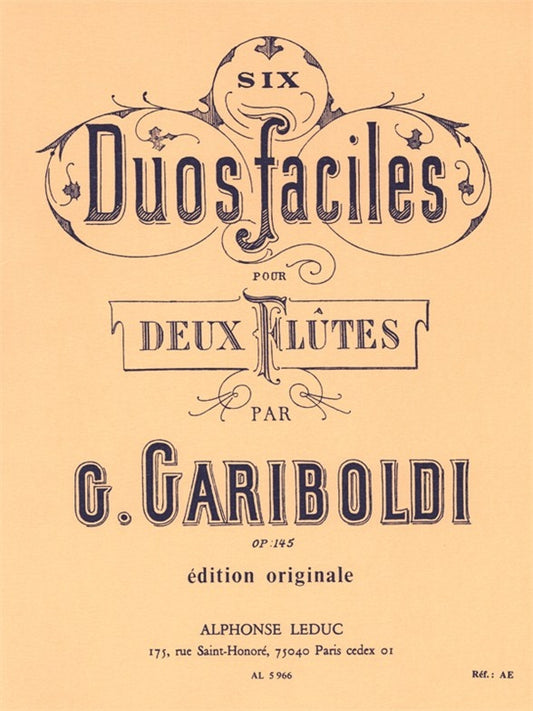 6 Duos Faciles Op.145
