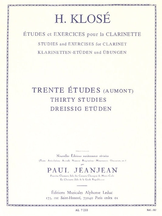 30 Etudes d'après Aumont