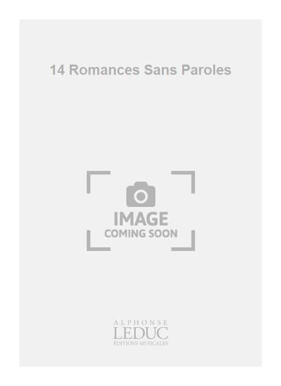 14 Romances Sans Paroles