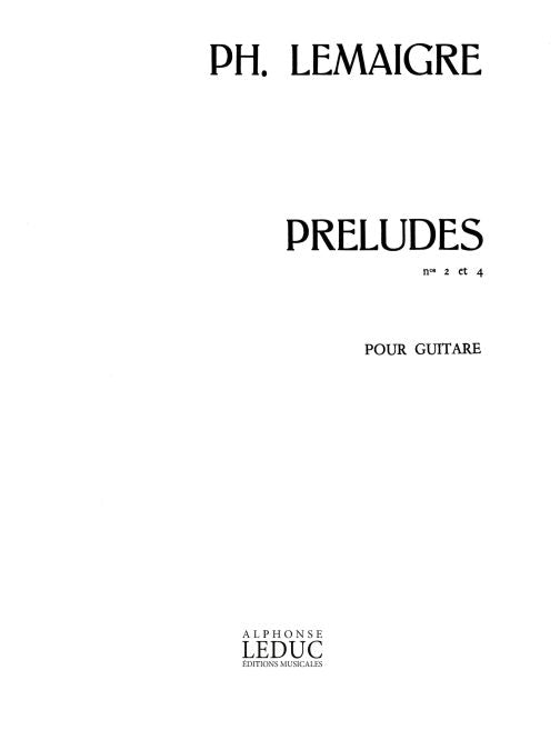 Préludes n° 2 Et 4