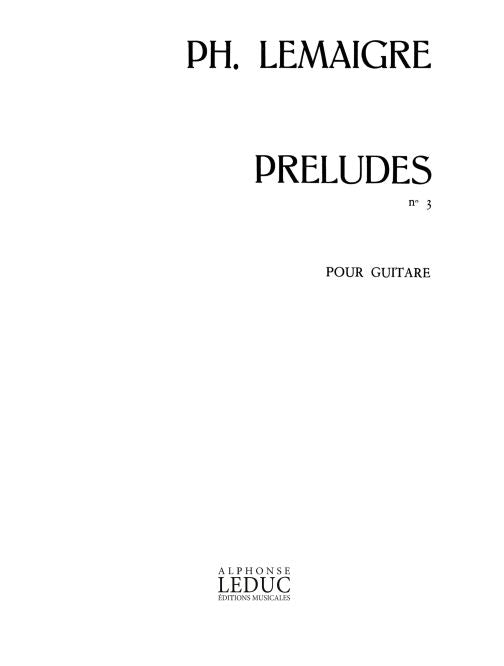 Prélude n° 3