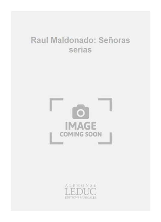 Señoras serias
