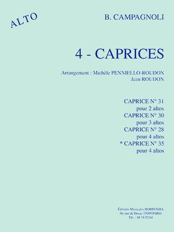 4 Caprices no. 35