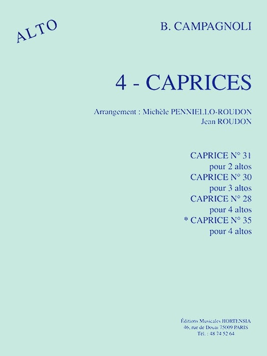 4 Caprices no. 35