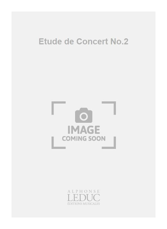 Etude de Concert n° 2
