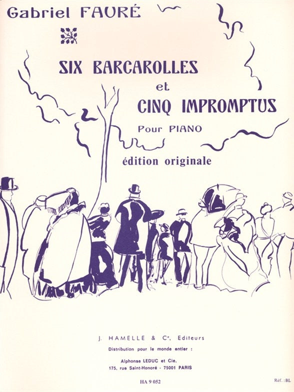6 Barcarolles Et 5 Impromptus