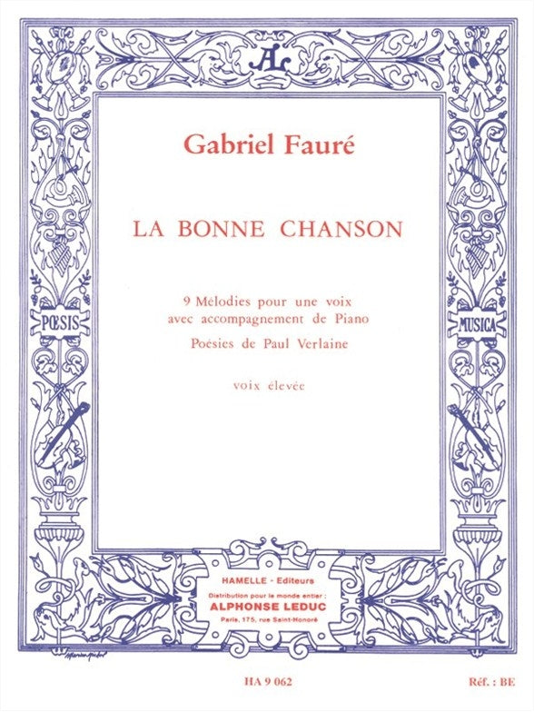 La Bonne Chanson - Voix élevée
