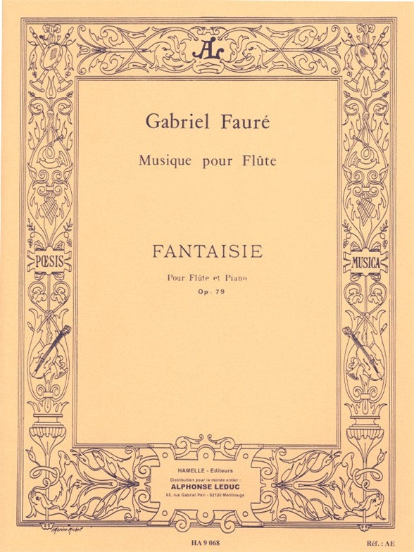 Fantaisie Op.79 pour flûte et piano