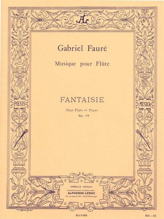 Fantaisie Op.79 pour flûte et piano