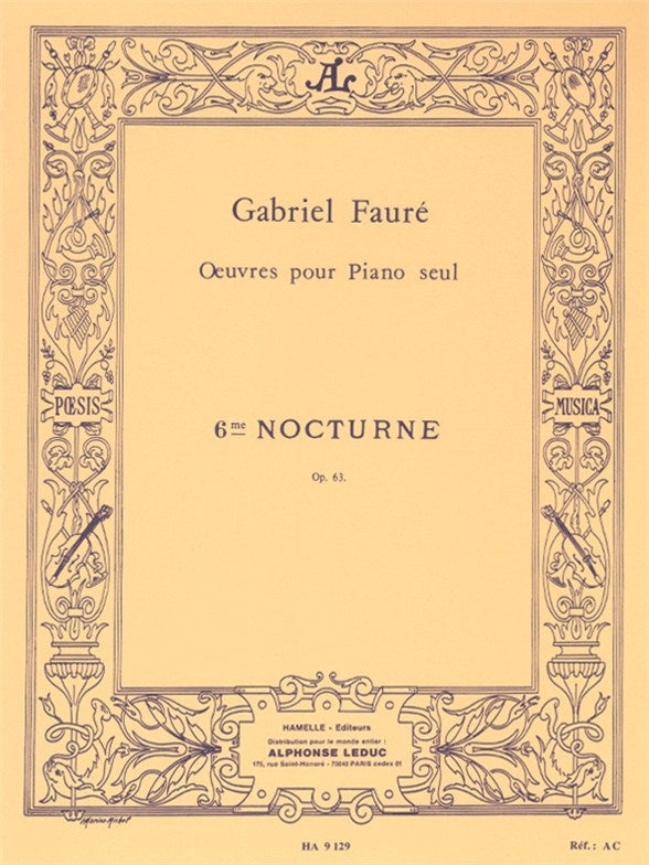 Nocturne n° 6 en ré Flat Op.63