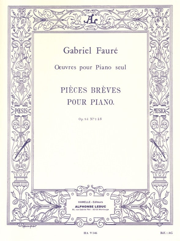 Pièces brèves pour piano Op. 84