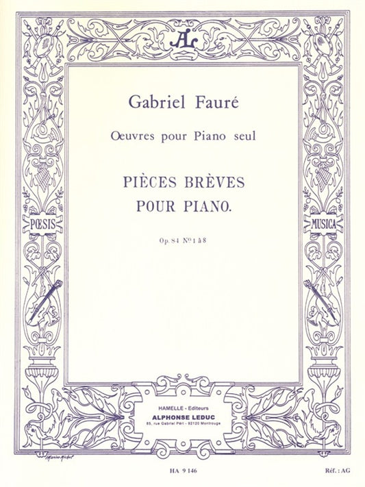 Pièces brèves pour piano Op. 84