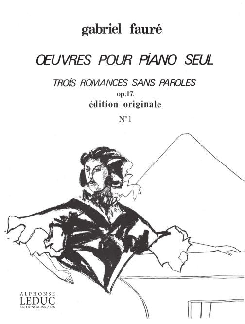 3 Romances sans Paroles Op.17, n° 1 in a flat