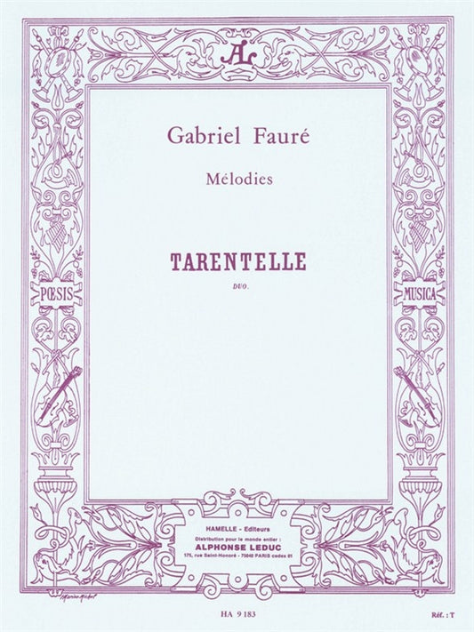 Tarentelle Op.10 n° 2