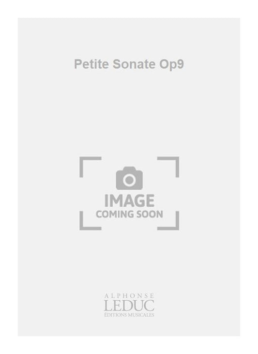 Petite Sonate Op9