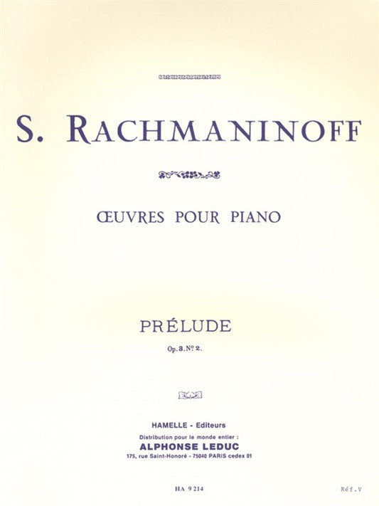 Prélude Op3 n° 2