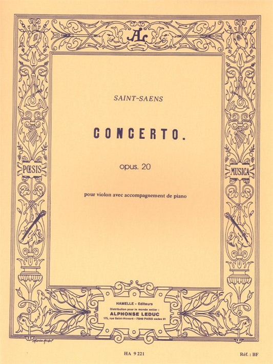 Concert n° 1 Op. 20