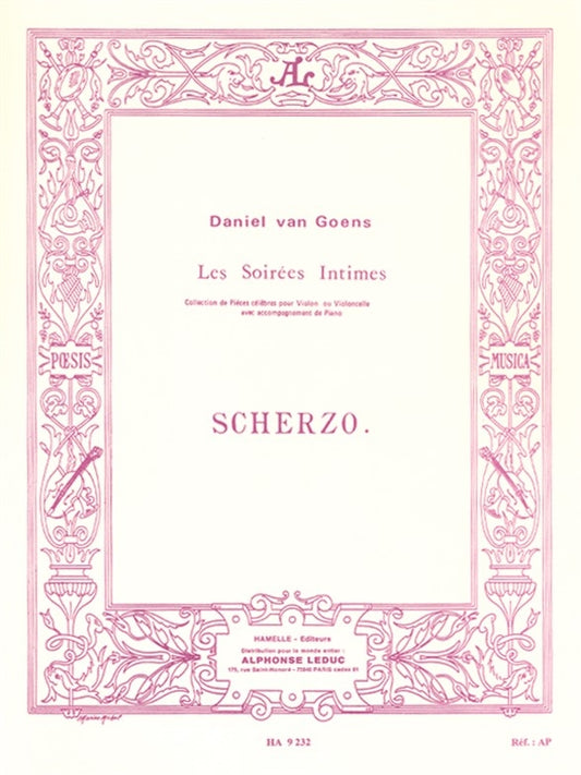 Scherzo pour Violoncelle et Piano