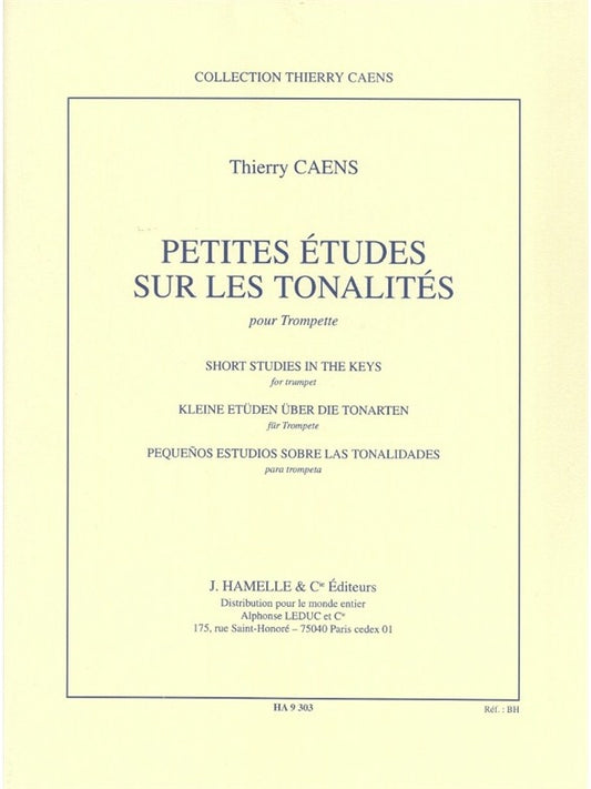 Petites Études Sur Les Tonalités