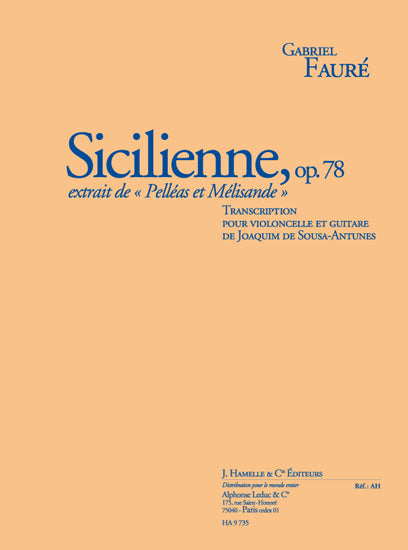 Sicilienne Op.78