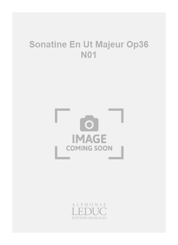 Sonatine En Ut Majeur Op36 N01