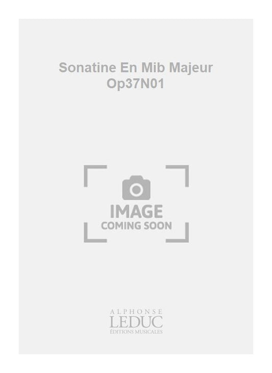 Sonatine En Mib Majeur Op37N01
