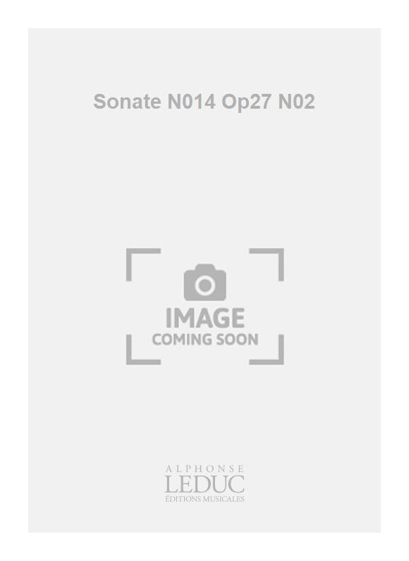 Sonate N014 Op27 N02