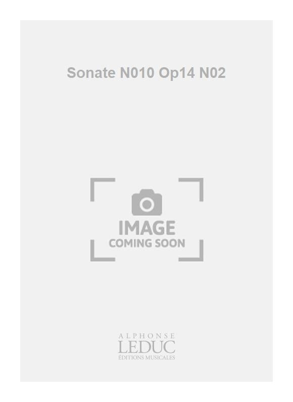 Sonate N010 Op14 N02