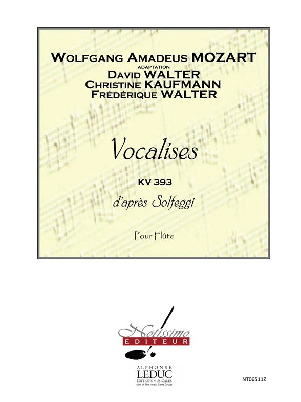 Vocalises D'Après 'Solfeggi' K393