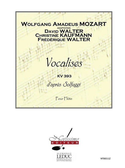 Vocalises D'Après 'Solfeggi' K393