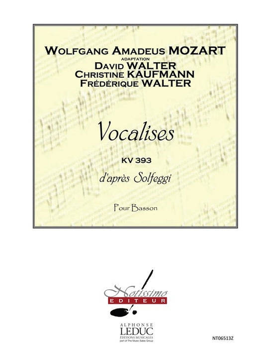 Vocalises D'Après Solfeggi K393
