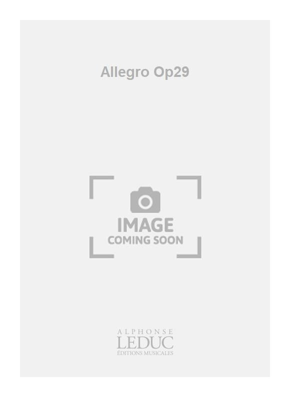 Allegro Op.29