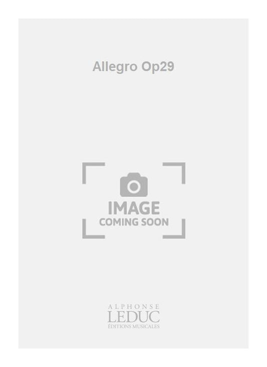 Allegro Op.29