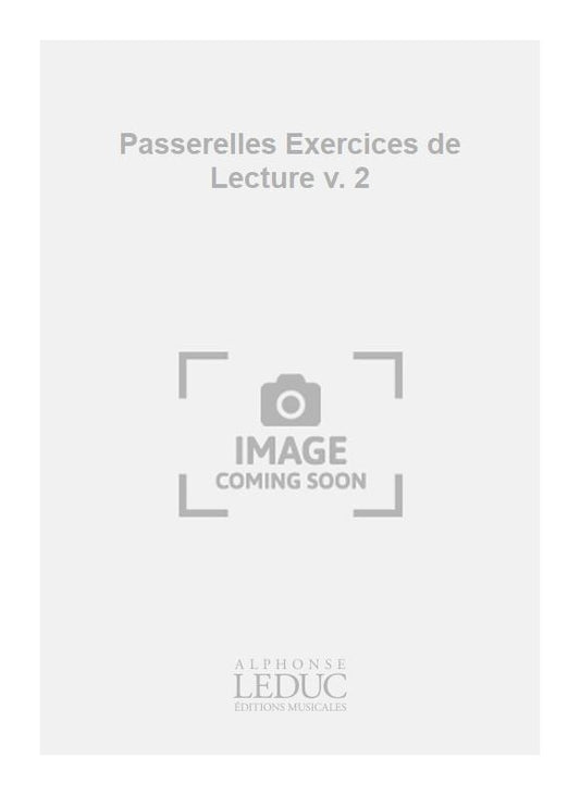 Passerelles Exercices de Lecture v. 2