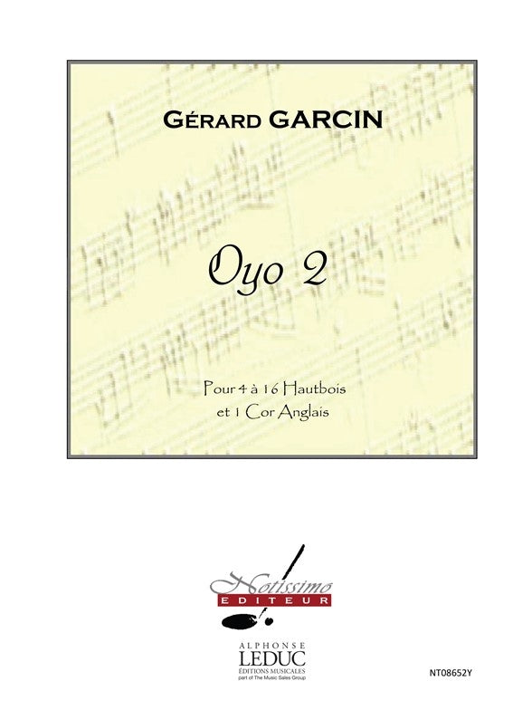 Garcin Oyo 2 Oboe Ensemble & Cor Anglais
