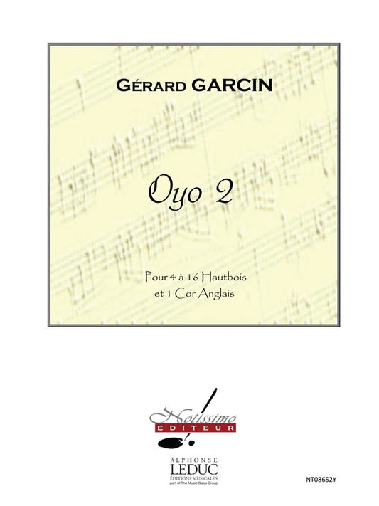 Garcin Oyo 2 Oboe Ensemble & Cor Anglais