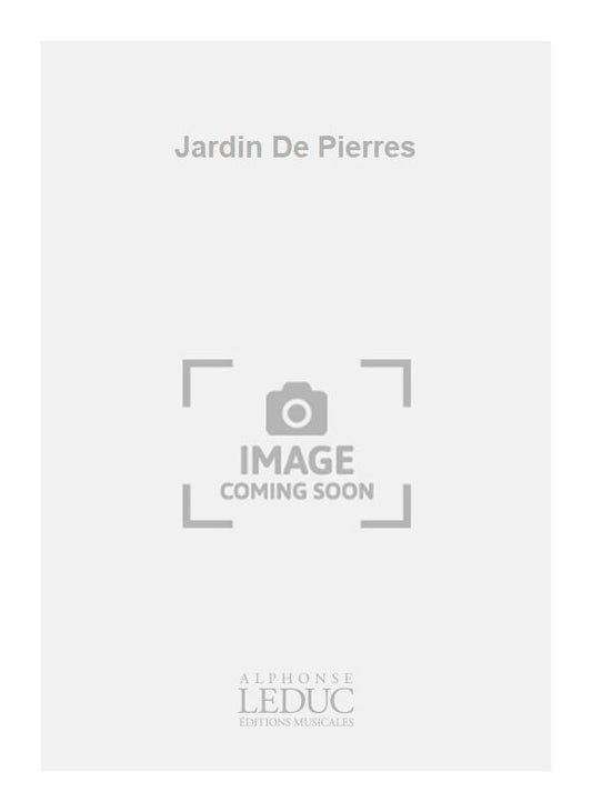 Jardin De Pierres