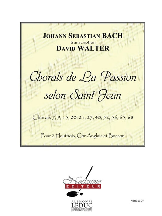 Chorals de La Passion Selon Saint Jean