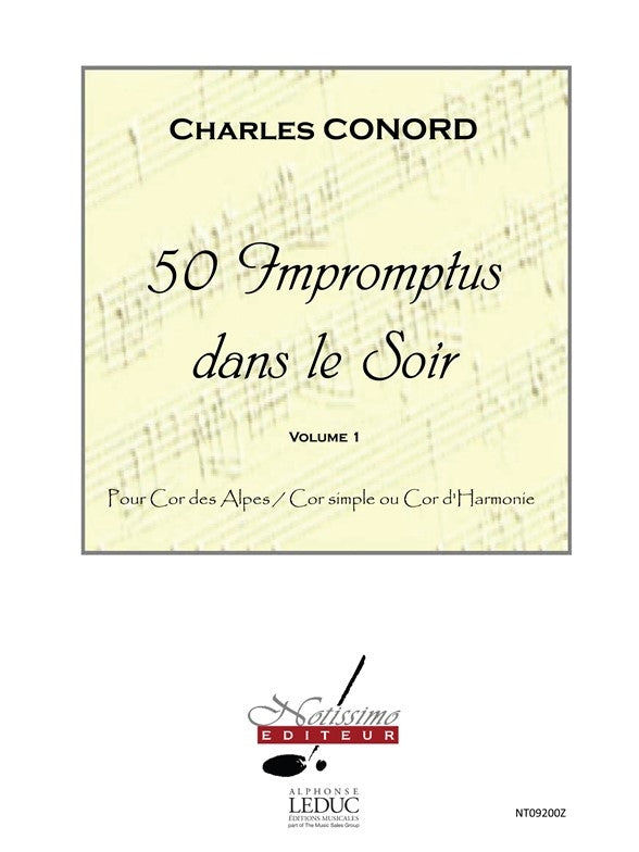 50 Impromptus Dans Le Soir Volume 1