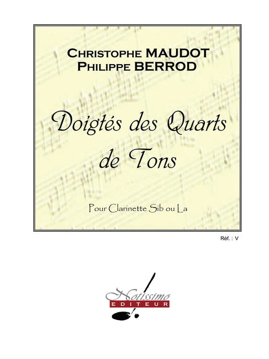 Doigtés des quarts de tons