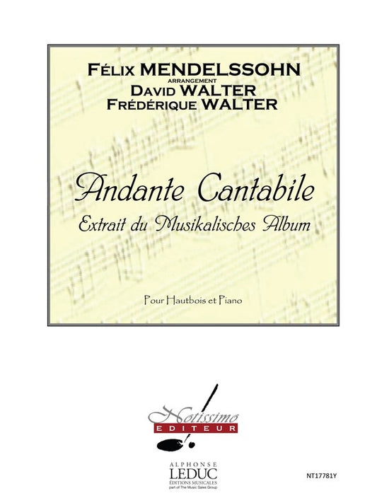 Mendelsohn Andante Cantabile