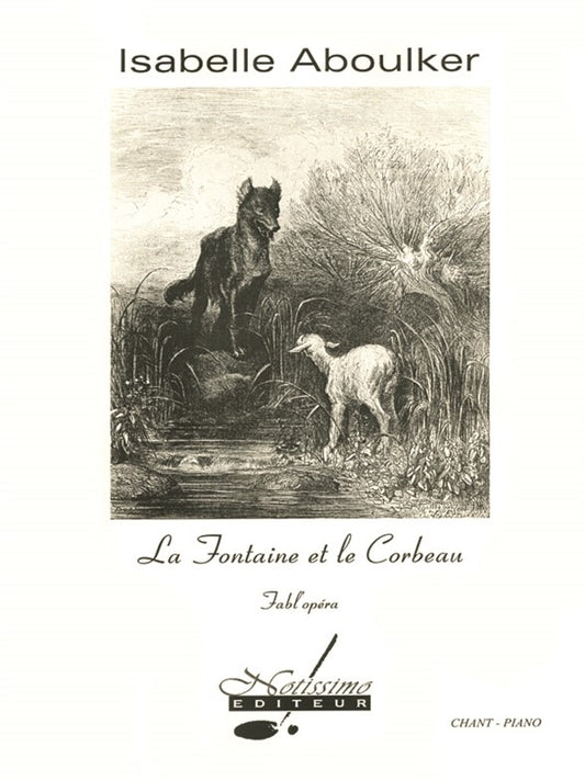 La Fontaine et le Corbeau pour chant et piano
