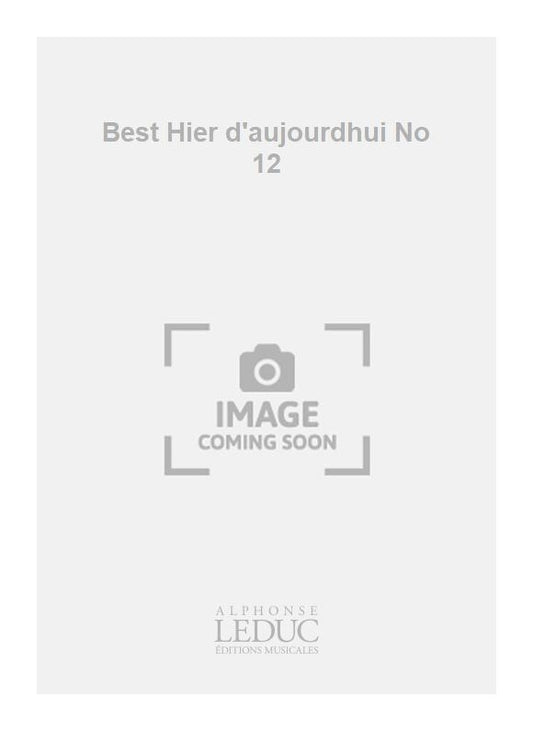 Best Hier d'aujourdhui n° 12