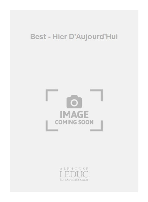 Best - Hier D'Aujourd'Hui