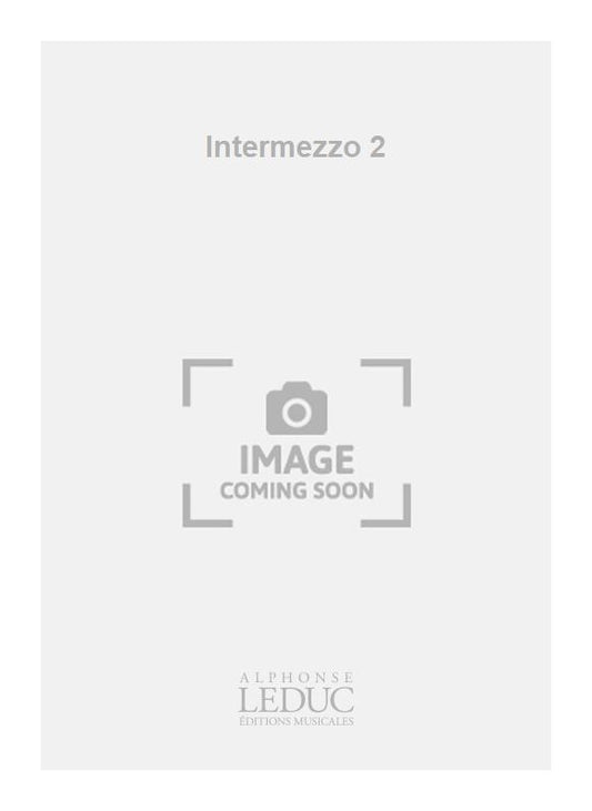 Intermezzo 2