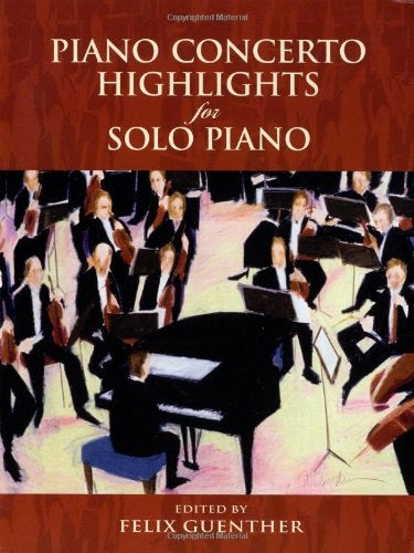 Piano Concerto Highlights For Solo Piano