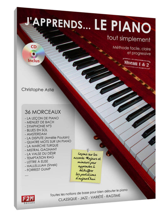J'APPRENDS... LE PIANO tout simplement VOLUME 1